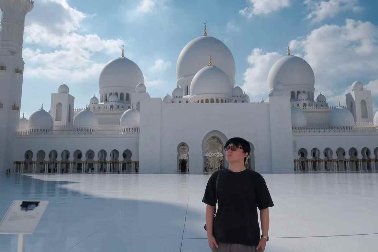White architecture and sky